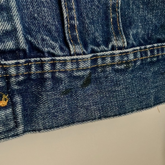 Vintage Cropped Lee Denim Jacket - Picture 6 of 10